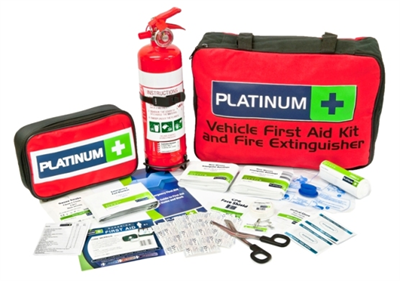 Vehicle & Fire Extinguisher Kit - In Carry Bag