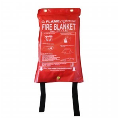 Fire Blanket in Wall Bag