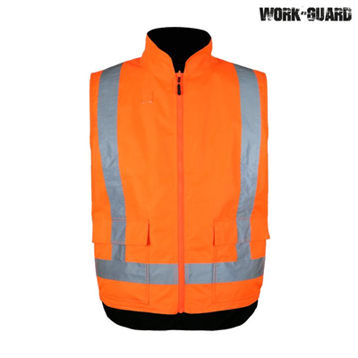 Reversible Fleece Lined Safety Vest – Day/Night