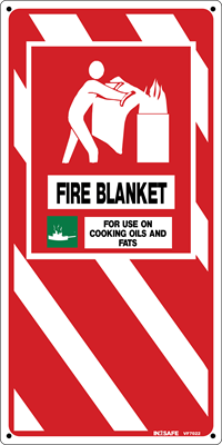 FIRE - Fire Blanket Sign