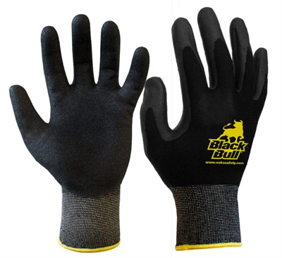 Esko Black Bull Nitrile Foam Gloves