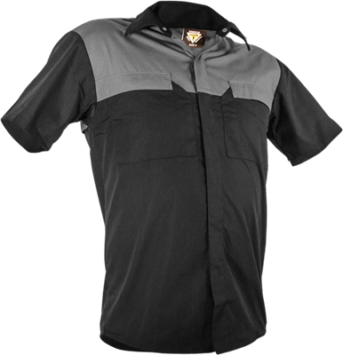 Caution P/C Short Sleeve Work Shirt