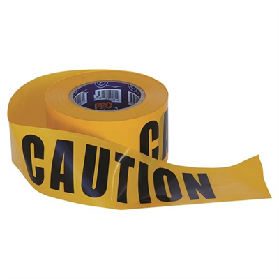 Barricade Caution Tape - 100m x 75mm