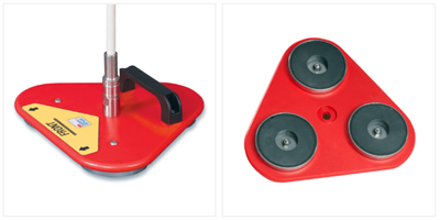 Heavy Duty Magnetic Base for Safety Flags