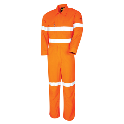 BOOL Regular Weight PPE2 FR Coverall With FR Reflective Tape