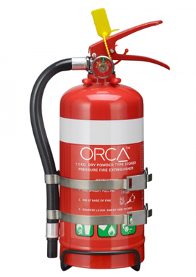 Orca 1.5kg ABE Auto/Recreational Fire Extinguisher