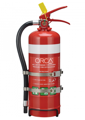 Orca 2kg ABE Auto/Recreational Fire Extinguisher