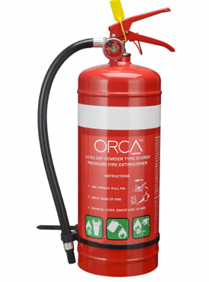 Orca 4.5kg ABE Fire Extinguisher