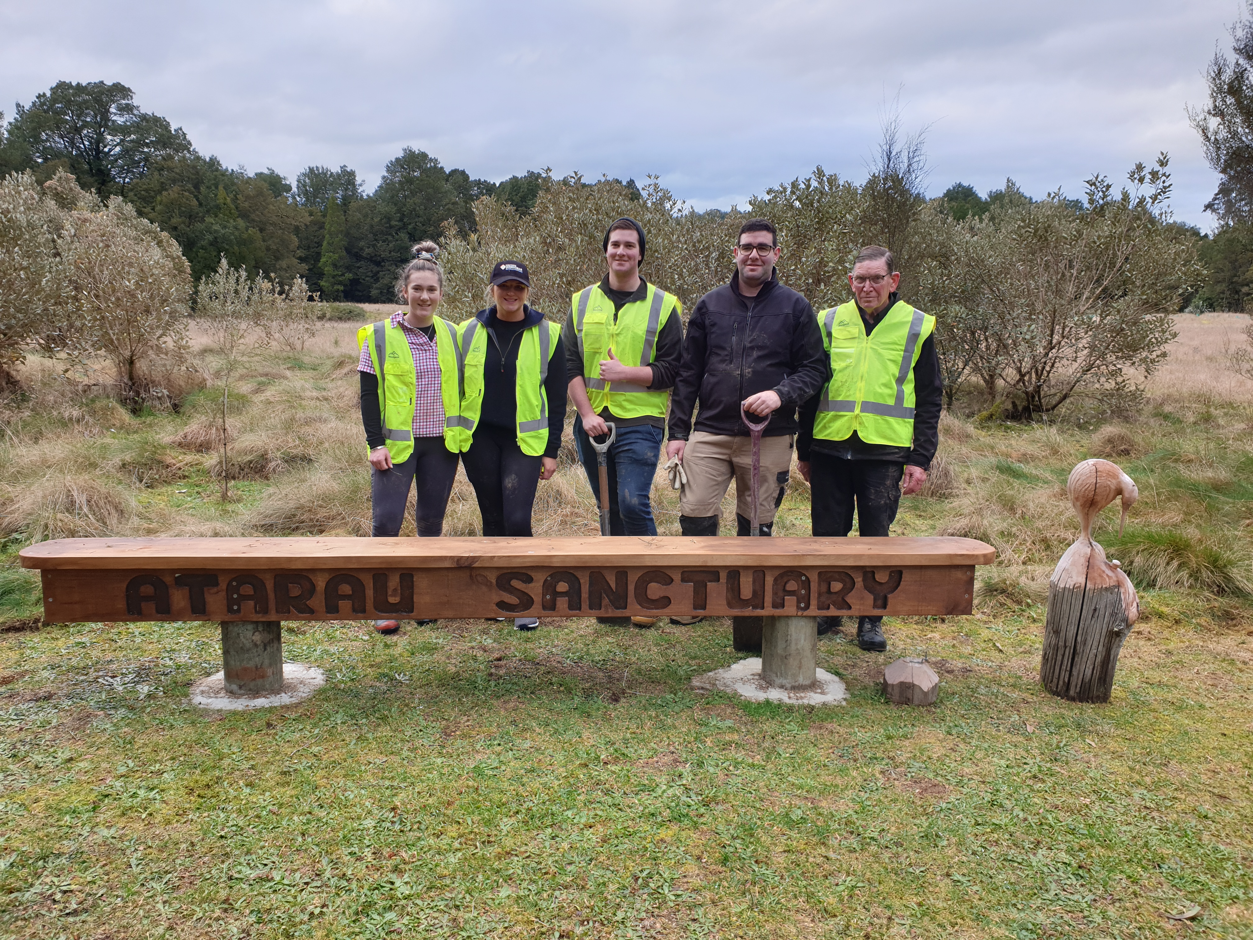 Tree Planting at Atarau Sanctuary